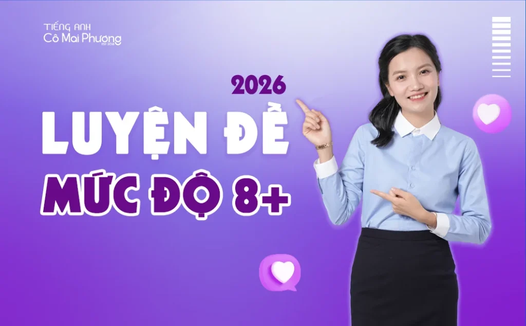 Luyện giải đề THPT 2026 (Mức độ 8+)